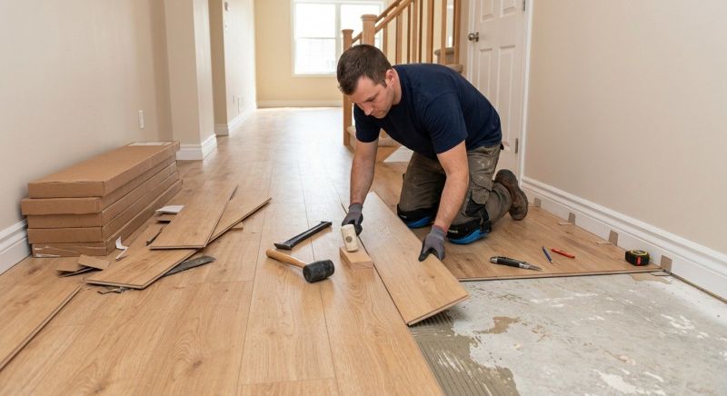 Laminate Floor Installation in Roseville, CA