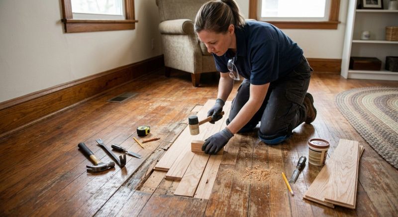 Wood Floor Repair Service